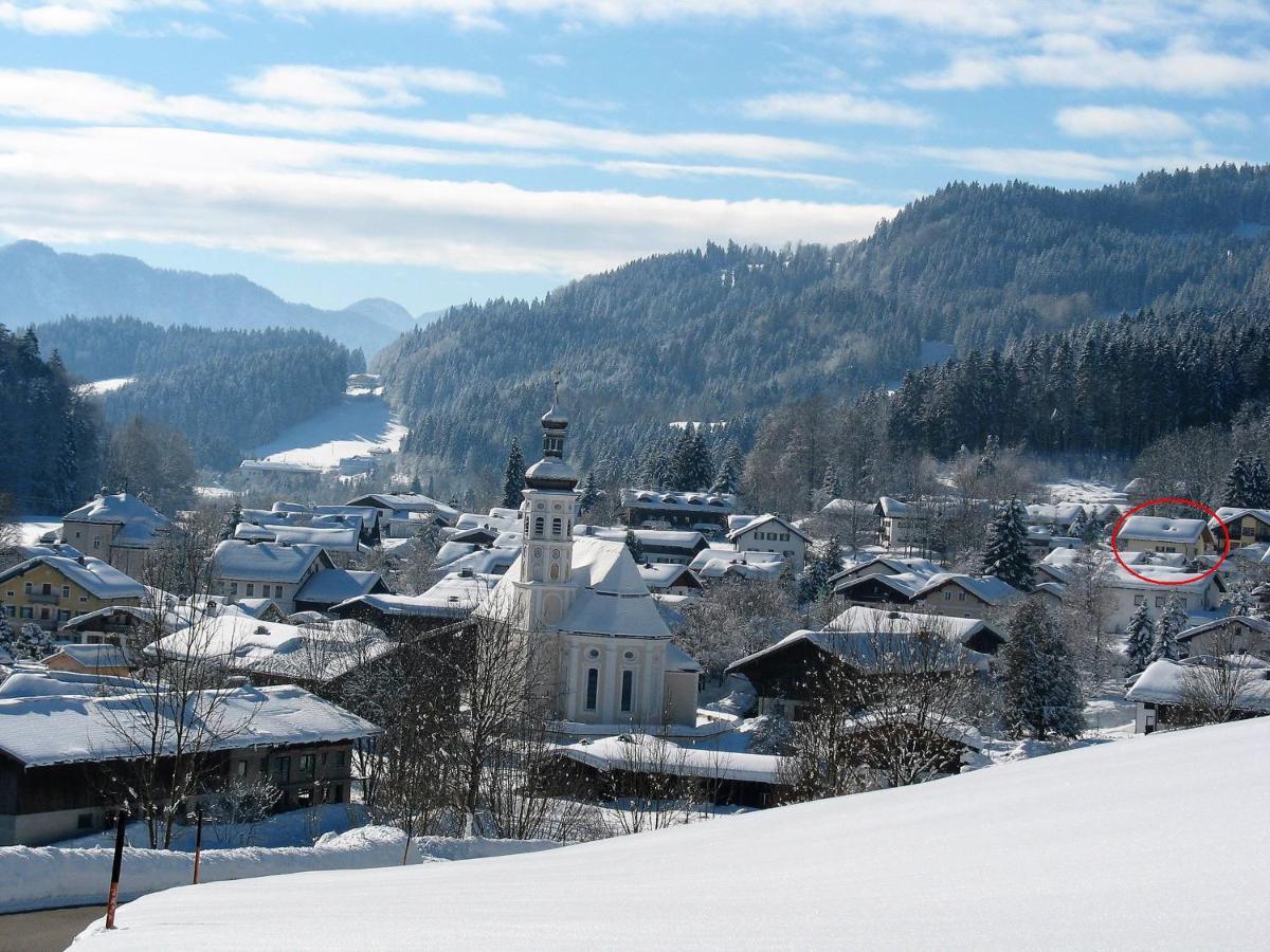 Ferienwohnung Kaiserblick Sachrang Bagian luar foto
